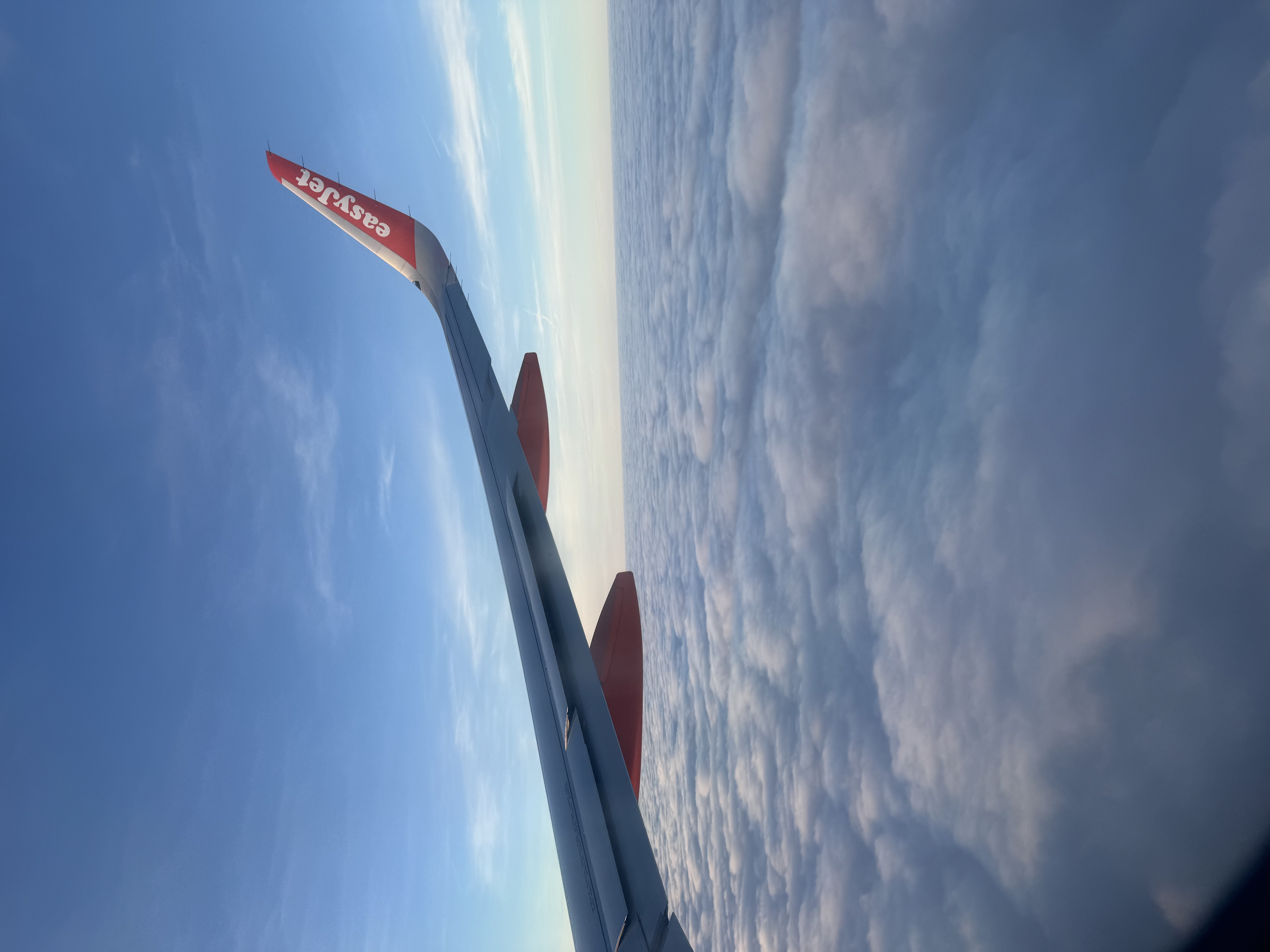 Flying from Amsterdam to Manchester